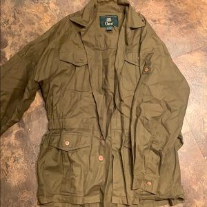 vintage army green jacket
